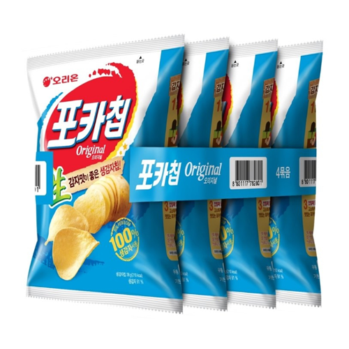 오리온)포카칩오리지날4번들 4P